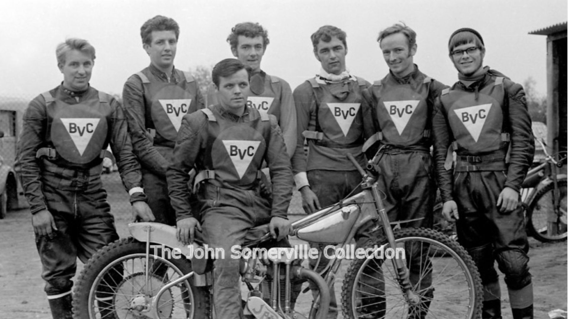 Bonhams : A Belle Vue Colts speedway race vest