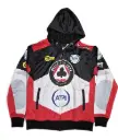 Chevron Design Kids Team Zip Hoodie 
