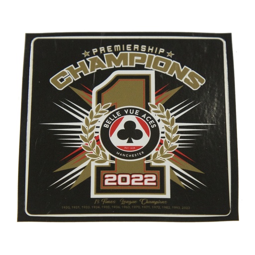 Premiership Champions Sticker