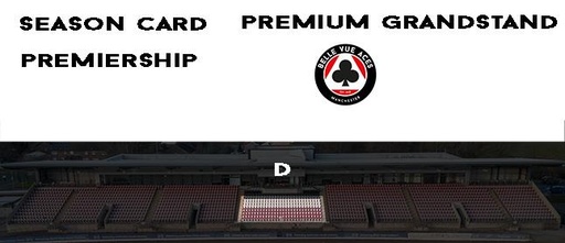 2026 Season Ticket:  Grandstand Premium