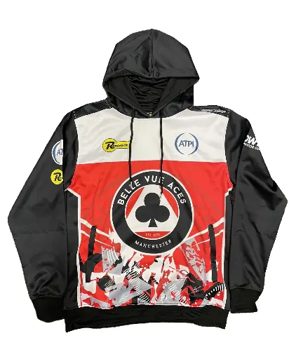 Team Hoodie Abstract Design