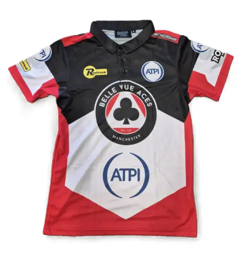 Team Polo Shirt Chevron Design